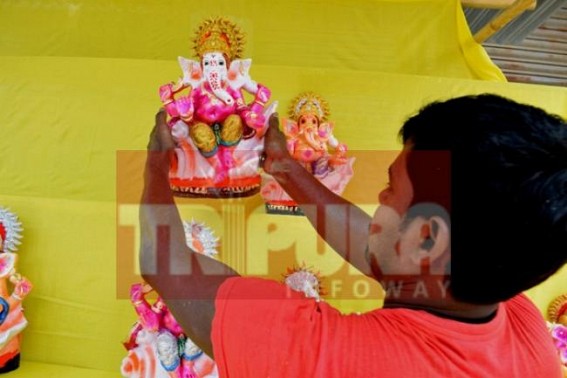 Tripura welcomes Ganpati on Pohela Baisakh   